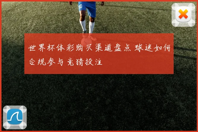 世界杯体彩购买渠道盘点 球迷如何合规参与竞猜投注
