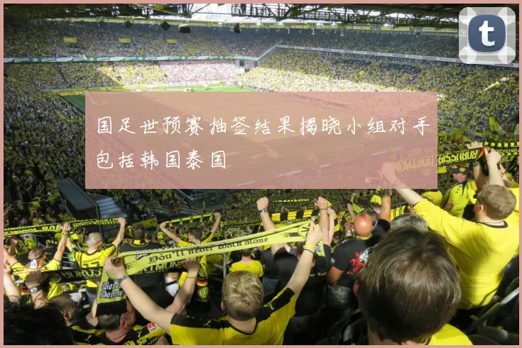 国足世预赛抽签结果揭晓小组对手包括韩国泰国