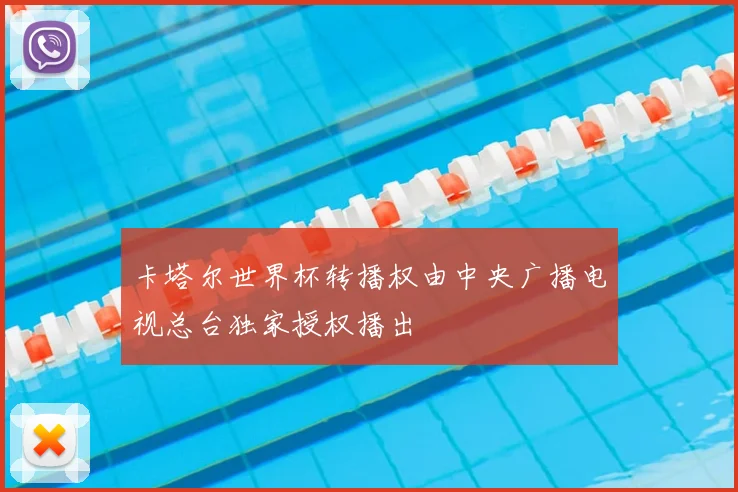 卡塔尔世界杯转播权由中央广播电视总台独家授权播出